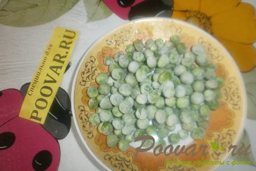 Постный суп с грибами и зелёным горошком Шаг 10 (картинка)