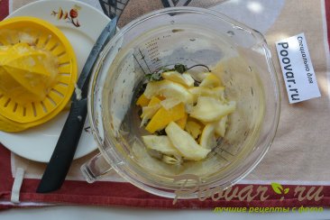 Лимонад с имбирём, мятой и мёдом Шаг 6 (картинка)