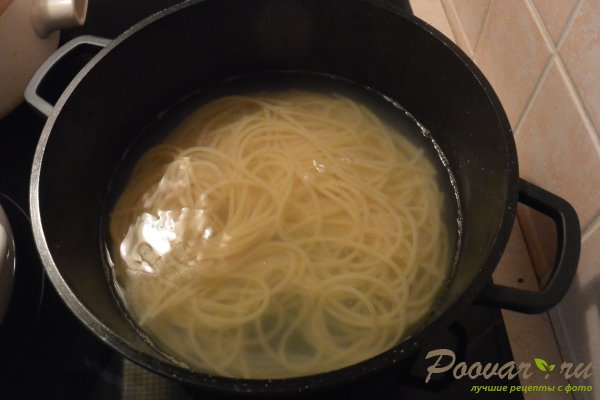 Суп с курицей со спагетти. Шаг 7 (картинка)