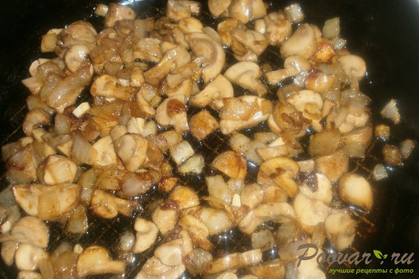 Рис с грибами Шаг 7 (картинка)