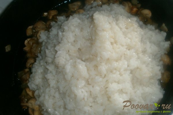 Рис с грибами Шаг 9 (картинка)