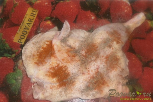 Курица в духовке с томатным соусом Шаг 3 (картинка)