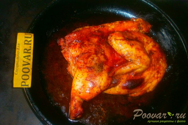 Курица в духовке с томатным соусом Шаг 11 (картинка)