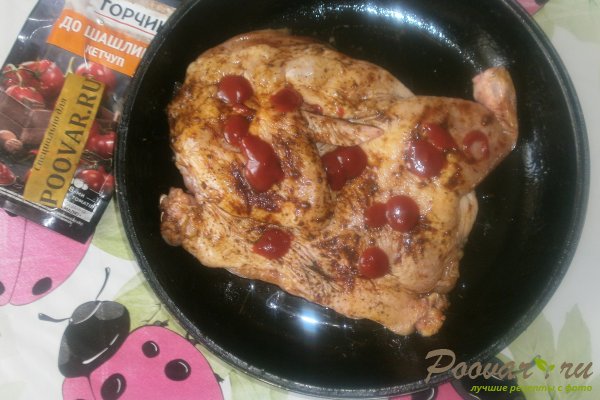 Курица в духовке с томатным соусом Шаг 7 (картинка)