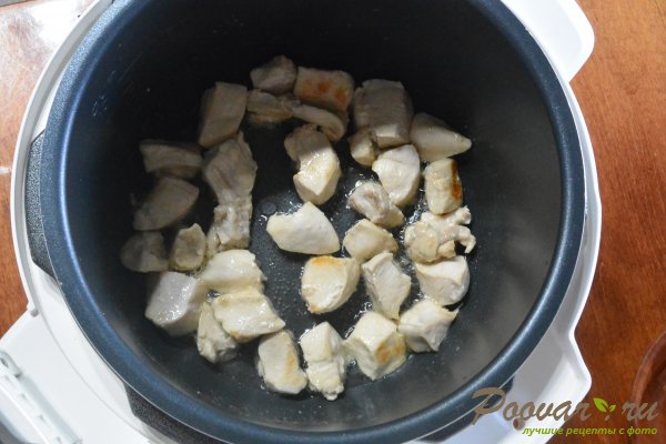 Куриное филе с картофелем в мультиварке-скороварке Шаг 3 (картинка)