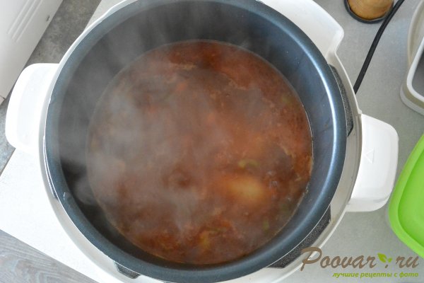 Суп с курицей и чечевицей в мультиварке-скороварке Шаг 7 (картинка)