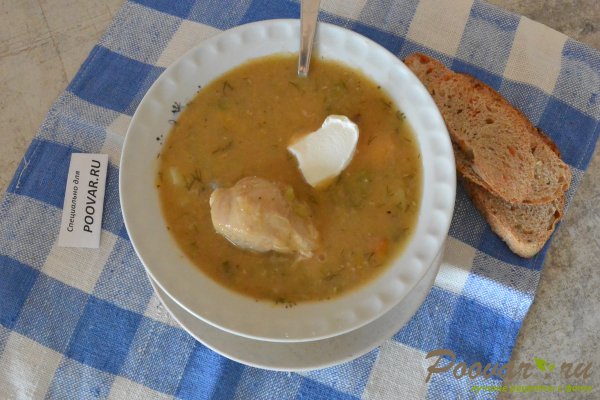 Суп с курицей и чечевицей в мультиварке-скороварке Шаг 14 (картинка)