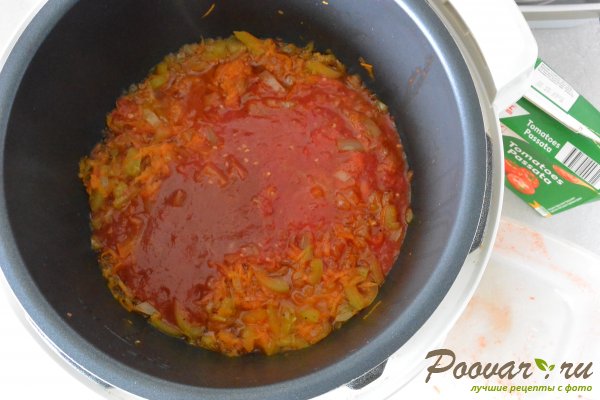 Фрикадельки в томатно-сливочном соусе в мультиварке Шаг 13 (картинка)