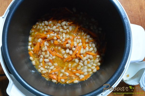 Суп с фасолью и мясом в мультиварке-скороварке Шаг 5 (картинка)