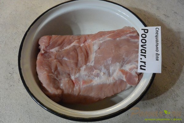 Тушеная свинина в сливочном масле Шаг 1 (картинка)