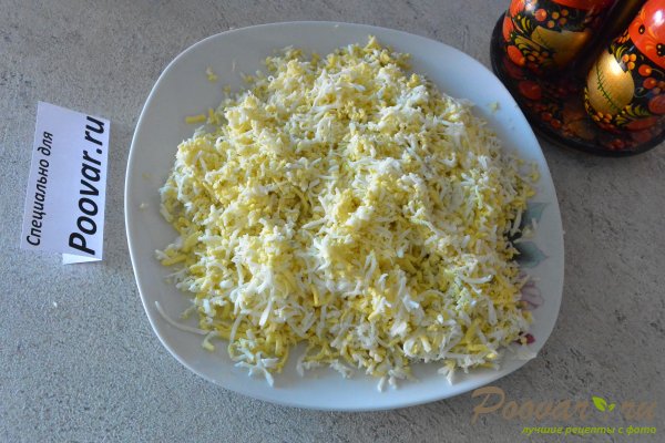 Закуска с сыром, яйцами, чесноком и майонезом Шаг 4 (картинка)