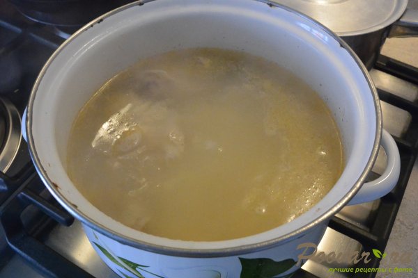 Суп рассольник с рисом и солёными огурцами Шаг 13 (картинка)