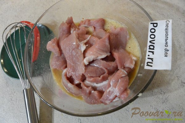Свинина тушеная с овощами на сковороде Шаг 5 (картинка)