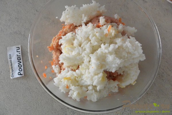 Тефтели из свинины с рисом Шаг 5 (картинка)
