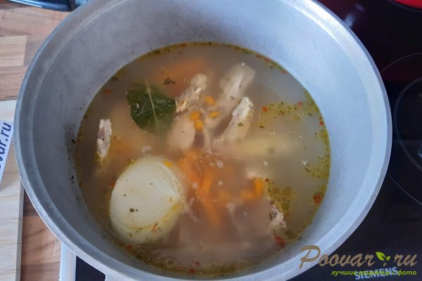 Суп с курицей и домашней лапшой Шаг 9 (картинка)